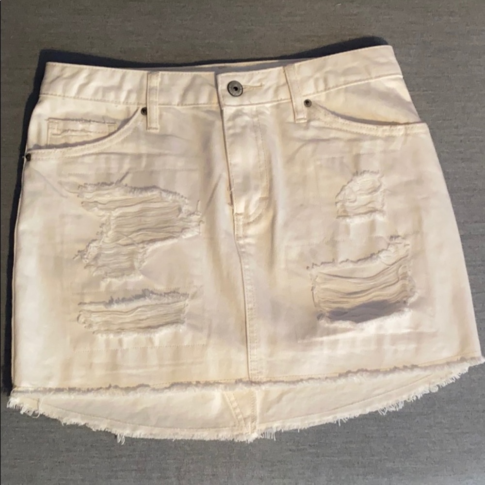 White Miniskirt